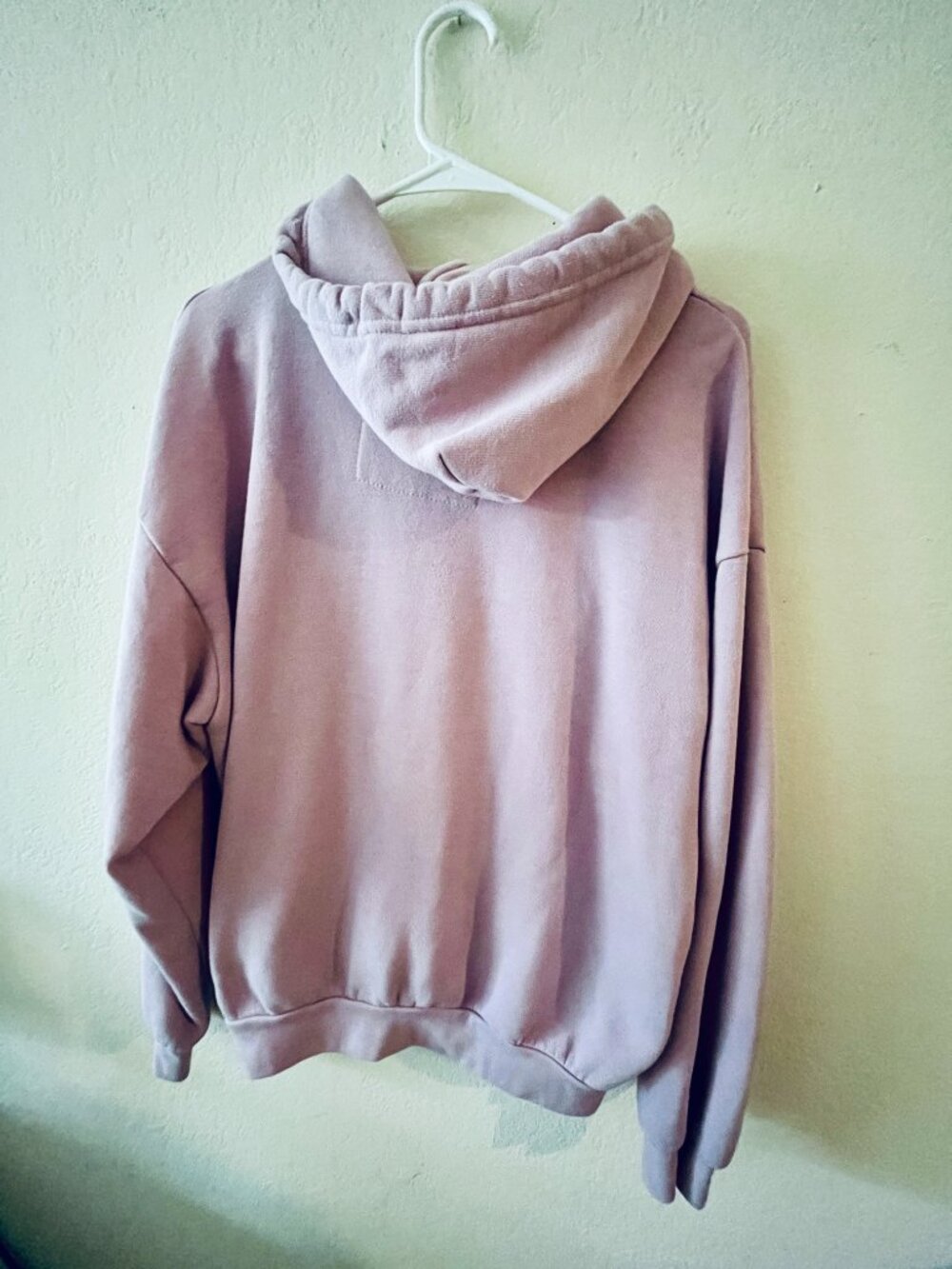 Aviator Nation Logo Relaxed Pullover Hoodie Mauve Size Small - Picture 4 of 4